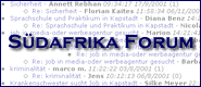 Südafrika Forum